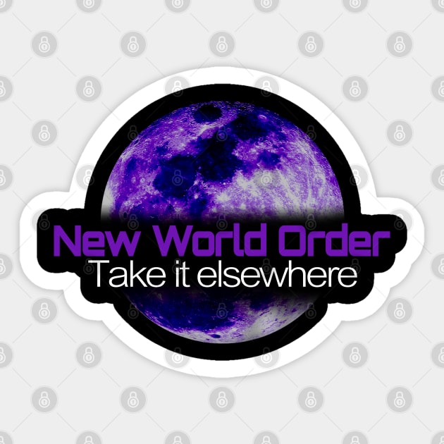 New World Order Sticker by Snapdragon